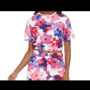 Juicy By Juicy Couture Womens Crew Neck Short Sleeve Towel Terry Top NWT XS